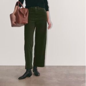 NWOT Sold out Everlane Way High Sailor Cords - Dark Forest - 4